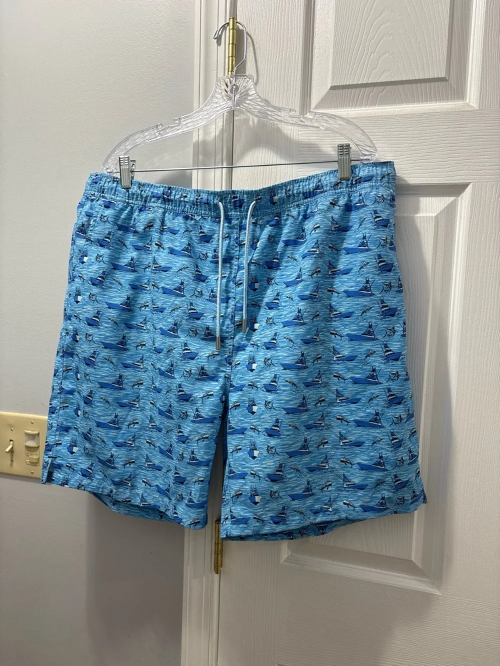 Peter Millar Gulf Stream Swim Trunks With Koozie NWT Size XL
